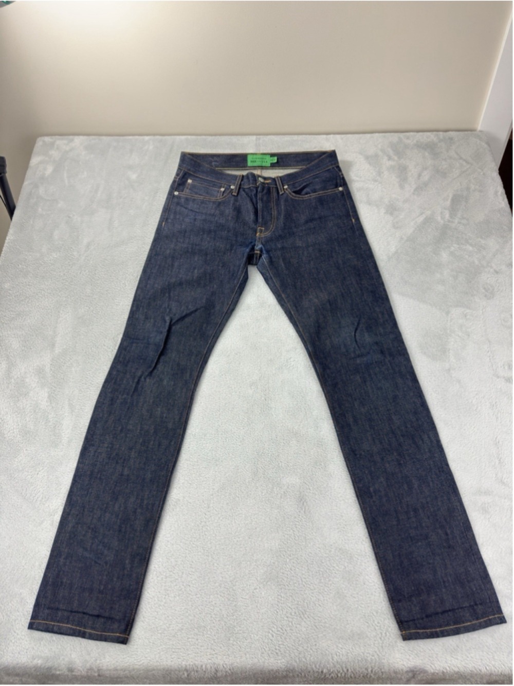 Club Monaco Men's Selvedge Denim Jeans Button Fly Size 32 32